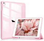 Capa para Tablet VIKESI iPad 9.7" Traseira Transparente Rosa com Suporte para Apple Pencil Capa para Tablet VIKESI iPad 9.7" Traseira Transparente Rosa com Suporte para Apple Pencil