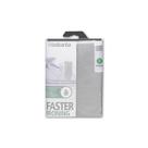 Capa Para Tábua De Passar Em Algodão Metalizado 135cm X 45cm Brabantia D Cinza