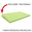 Capa Para Travesseiro Rampa Terapêutica Anti-refluxo Malha 100% Algodão Tam. 63x40cm Baby Bublim Cor:Verde