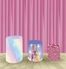 Capa Para Trio De Mesas Cilindro My Little Poney Kit 3 Capas - Fantasia Bras