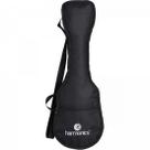 Capa Para Ukulele Concert Harmonics Nylon Preta