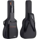 Capa Para Violão Acolchoada Voik BV-4105P Preta Alça Dupla