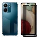 Capa Para Xiaomi Poco C65 + Película Cerâmica Fosca Privacidade