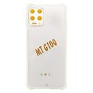 Capa PC+TPU shockproof Moto G100 - tra