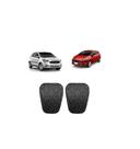 Capa pedais freio e embreagem ford new fiesta kit 2 peças