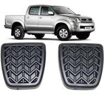 Capa Pedais Toyota Hillux/Corolla Todos Kit 2 Peças