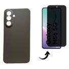 Capa + Pel 3D Privativo Compatível com Samsung Galaxy M56 5G