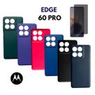 Capa + Pel. Privativa Gel Compativel Para Moto Edge 60 Pro