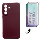 Capa + Pel Vidro 3D Compatível Para Samsung Galaxy M56 5G