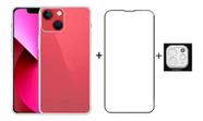 Capa + Pelicula 3d + P Cam Para iPhone 13 / 13 Pro / 13 Max