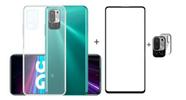 Capa + Pelicula 3d + Pel Camera Lente Para Redmi Note 10 5g Capa + Pelicula 3d + Pel Camera Lente Para Redmi Note 10 5g