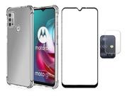 Capa + Pelicula 3d + Pelicula Lente Camera Para Moto G20 Capa + Pelicula 3d + Pelicula Lente Camera Para Moto G20