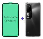 Capa + Película Cerâmica Xiaomi Poco M3 Pro - Resistente Capa + Película Cerâmica Xiaomi Poco M3 Pro - Resistente