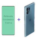 Capa + Película Curva Motorola Moto Edge 50 - Proteção Slim