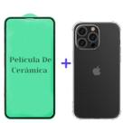 Capa + Película De Cerâmica iPhone 12 Pro Max - Anti Choque