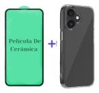 Capa + Película De Cerâmica iPhone 16 Plus Alta Tecnologia Capa + Película De Cerâmica iPhone 16 Plus Alta Tecnologia