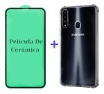 Capa + Película De Cerâmica Samsung Galaxy A20s - Resistente