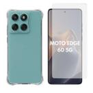 Capa + Pelicula Hidrogel Compativel Para Moto Edge 60 5G Capa + Pelicula Hidrogel Compativel Para Moto Edge 60 5G