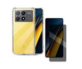 Capa + Pelicula Privativa Compatível Para Poco X6 / X6 Pro Capa + Pelicula Privativa Compatível Para Poco X6 / X6 Pro