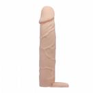 Capa Peniana Sleeve Extensora com Anel Escrotal - 18 cm x 3,6 cm