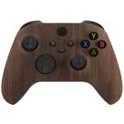 Capa personalizada ExtremeRate para controles Xbox Series X e S - Revitalize seu controle - Capa de reposição de grão de madeira Capa frontal para controle Xbox Core sem fio controle não incluído