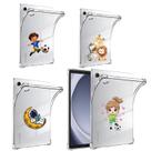 Capa Personalizada Transparente p/ Tablet Samsung A9 plus - Anti Queda Capa Personalizada Transparente p/ Tablet Samsung A9 plus - Anti Queda