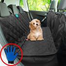 Capa Pet Impermeável Protetora de Banco Traseiro Carro Cachorros e Gatos + Luva Tiro Pelos Magnética