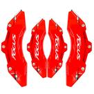 Capa Pinça Freio Ford Focus Vermelho kit c/ 4 unid