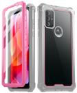 Capa Poetic Guardian para Motorola Moto G Power 2022 rosa