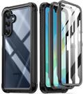 Capa Poetic Guardian para Samsung Galaxy A16 4G/5G preta/transparente Capa Poetic Guardian para Samsung Galaxy A16 4G/5G preta/transparente