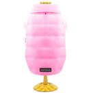 Capa polo mascote rosa pet tamanho gg