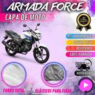 Capa Pra Moto YAMAHA FAZER 150 Sem Forro 100% Impermeável Armada Force Protege Sol Chuva Poeira Sem Forro Proteção Anti-UV