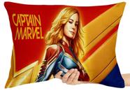 Capa Premium para Travesseiro ou Almofada capita marvel Capa Premium para Travesseiro ou Almofada capita marvel