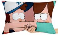 Capa Premium para Travesseiro ou Almofada gravity falls dipper e mable Capa Premium para Travesseiro ou Almofada gravity falls dipper e mable