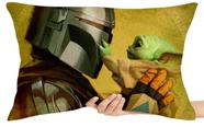 Capa Premium para Travesseiro ou Almofada mandalorian e grogu Capa Premium para Travesseiro ou Almofada mandalorian e grogu