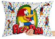 Capa Premium para Travesseiro ou Almofada pica pau bolinhas desenho