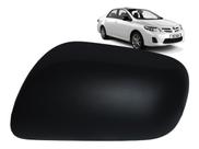 Capa preta retrovisor externo lado esquerdo motorista corolla 2008 2009 2010 2011 2012 2013