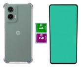 Capa Proteção Anti Impacto Para Moto G35+ Pelicula Ceramica