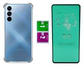 Capa Proteção Impacto Para Galaxy A16 + Pelicula Ceramica