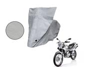 Capa Proteção Moto Honda Bros Falcon Tornado Cinza Premium Capa Proteção Moto Honda Bros Falcon Tornado Cinza Premium