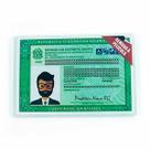 Capa Proteção p/ Novo RG Identidade Cristal Rígida 10und