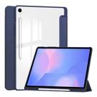Capa proteção para Galaxy Tab S10 FE Plus - fundo acrilico