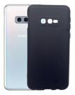 Capa Proteção Preta Aveludada Para Galaxy S10e Silicone