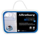 Capa Protetor Colchão Altenburg Queen Antistress Impermeável tecido Liso Branco Cama Queen