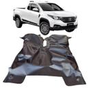 Capa Protetor De Assoalho Fiat Strada Cs 2021 Vinil Preto
