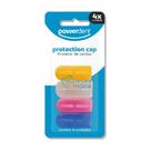 Capa Protetor de Cerdas p/ Escova Dental Powerdent 4 unidades