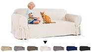 Capa Protetor de Sofá 4 Lugares Tecido Gorgurão Lisa Sala Decorativa Resistente Kids Pets Gato Cachorro Capa Protetor de Sofá 4 Lugares Tecido Gorgurão Lisa Sala Decorativa Resistente Kids Pets Gato Cachorro