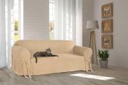 Capa Protetor de Sofá 5 lugares Impermeável Acquablock Kids Anti Unha Casa Decoração Pets Sala Lar