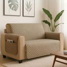 Capa Protetor De Sofá Retrátil Reclinavel Para 3 Lugares Com Porta Objetos Lateral Conforto Capa Protetor De Sofá Retrátil Reclinavel Para 3 Lugares Com Porta Objetos Lateral Conforto
