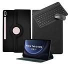 Capa Protetora 360 +Teclado + Mouse Sem Fio Para Tablet Sansung Galaxy S10 FE+ 13.1"